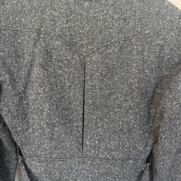 Lauren Ralph Lauren 2P Black & White Tweed Business Casual Moto Jacket — EUC - Picture 6 of 14